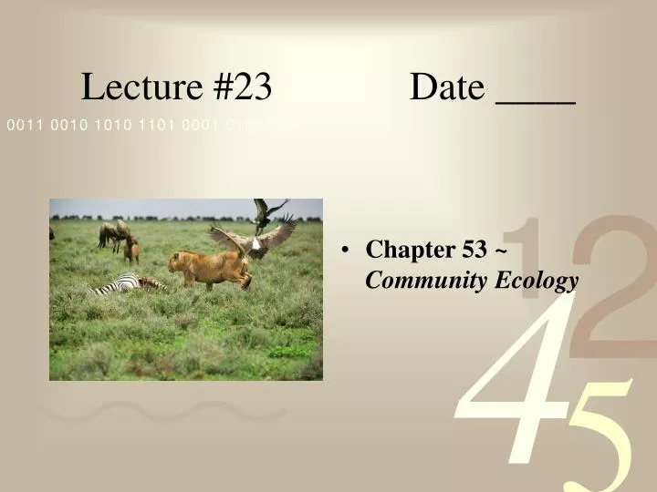 lecture 23 date n.