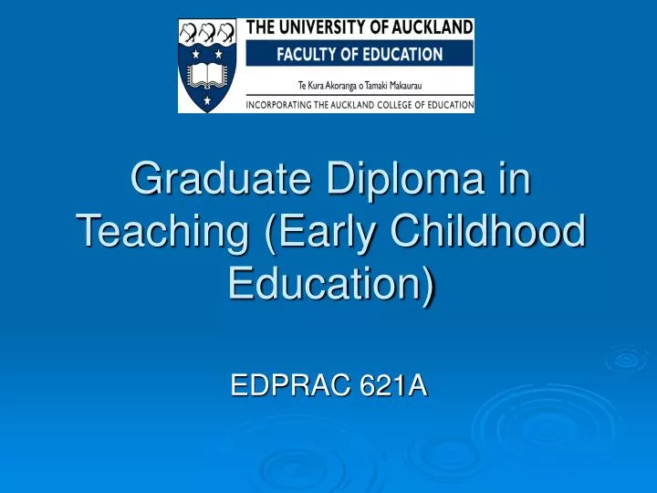 doctoral degree in early childhood education