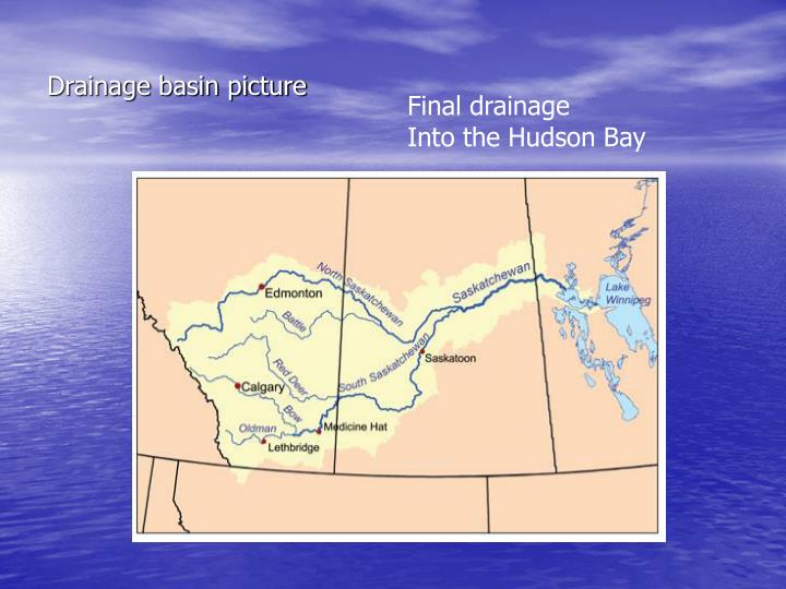 Map Of The Hudson Bay Drainage Basin Including The – UOOO
