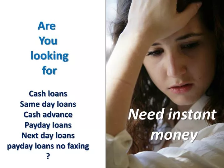 payday advance loans similar to immediate money