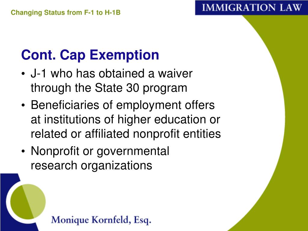 PPT The H1B Visa PowerPoint Presentation, free download ID1398119