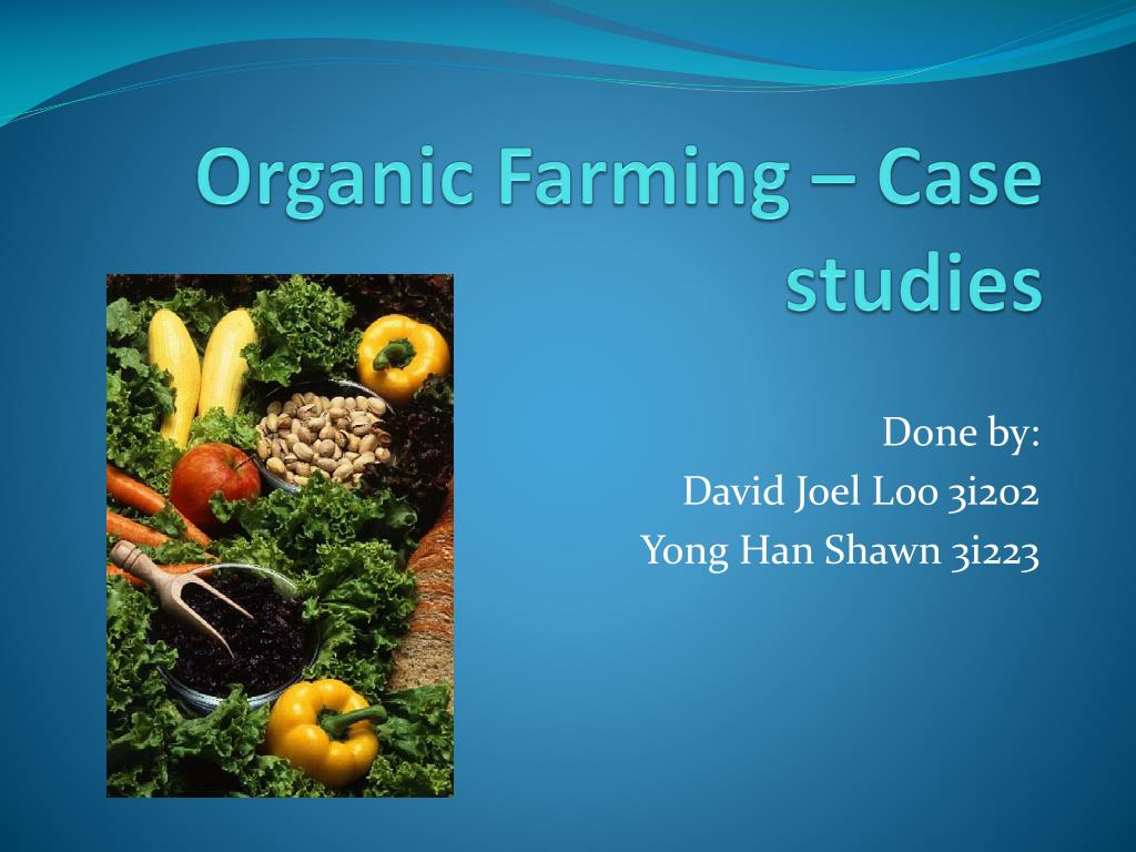 case study for agriculture