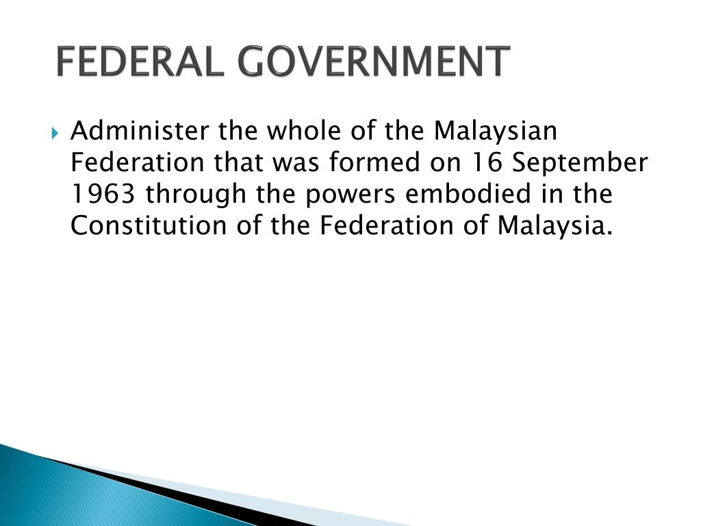 Ppt Malaysia S System And Structure Of Government Powerpoint Presentation Id 1398633