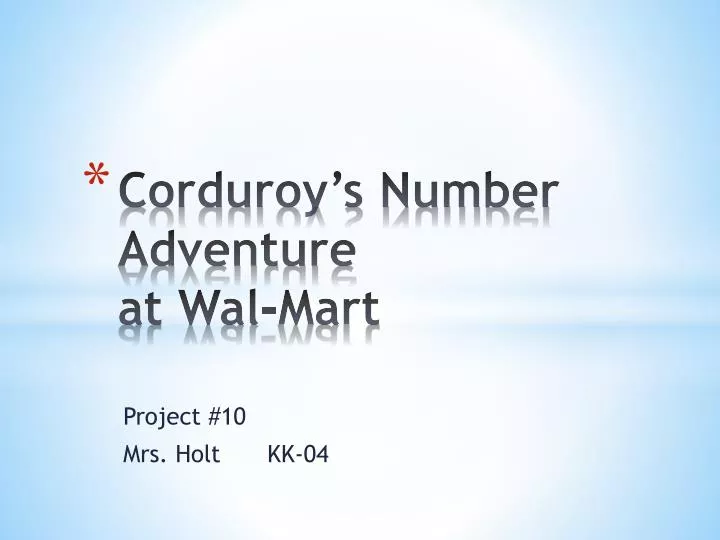 corduroy s number adventure at wal mart n.