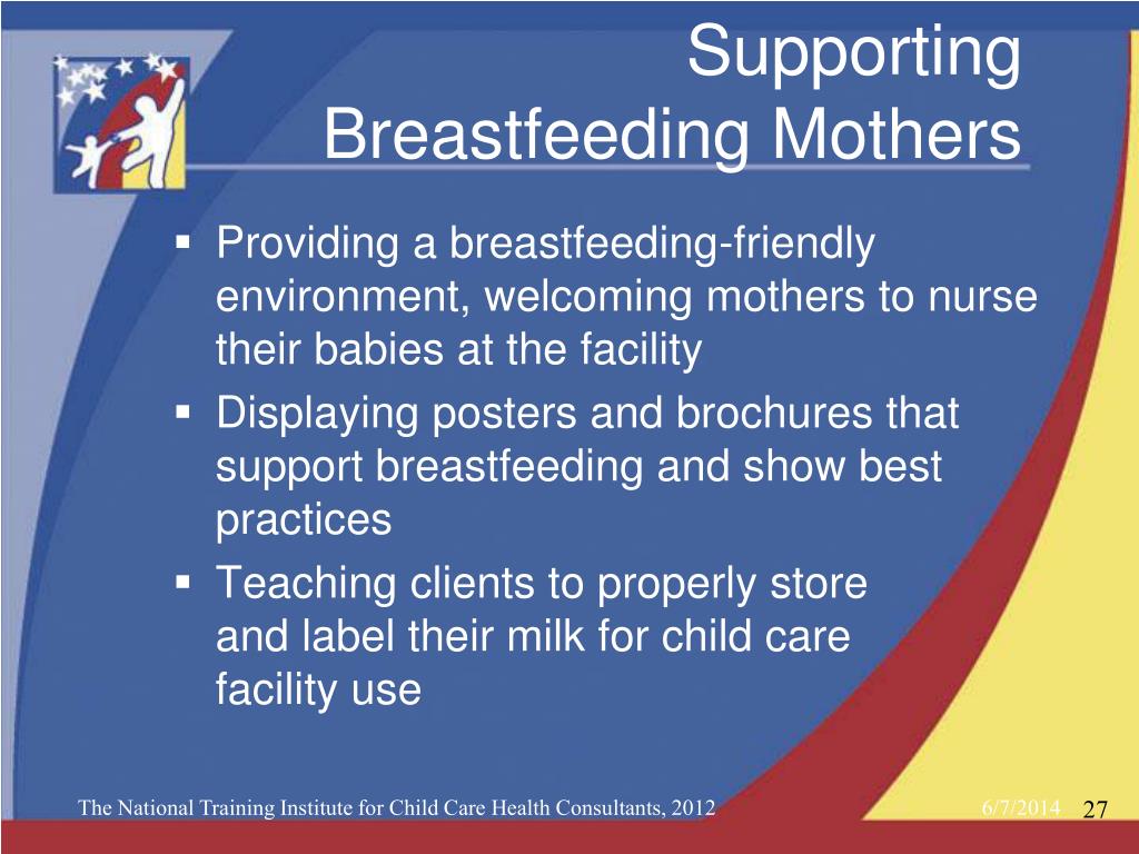 supporting breastfeeding mothers l