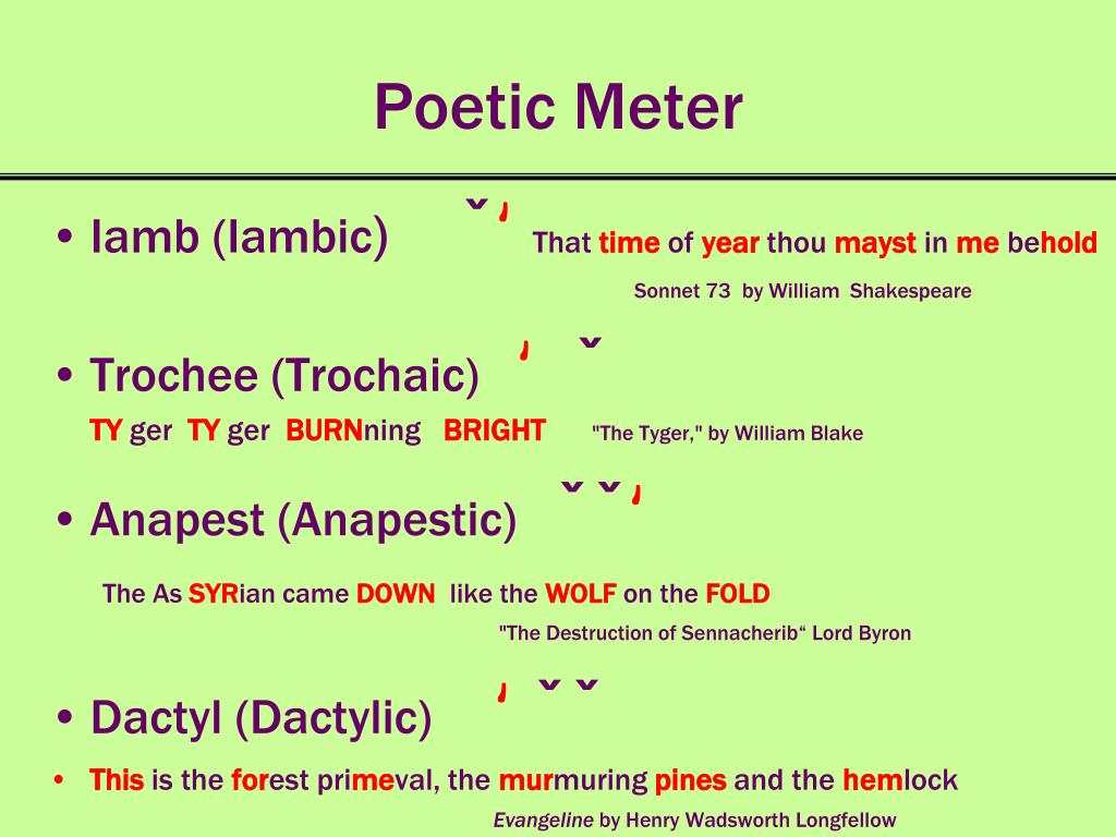 Example Of Meter In Literature At Judy Moore Blog Example Of Meter In Literature At Judy Moore Blog