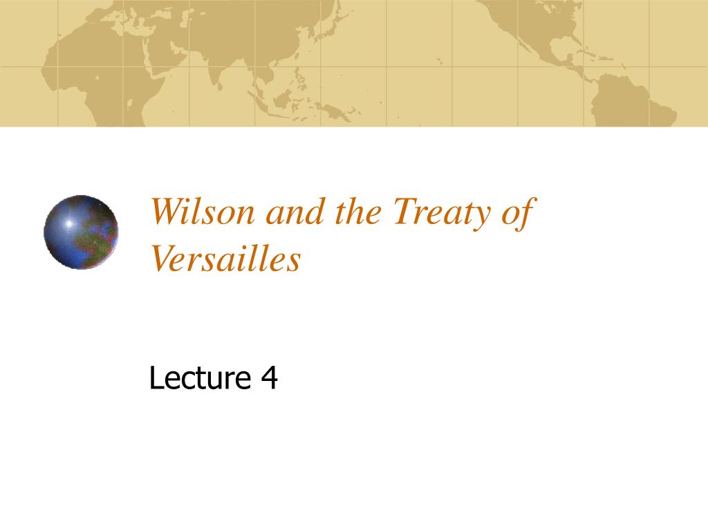 treaty of versailles dbq answer key