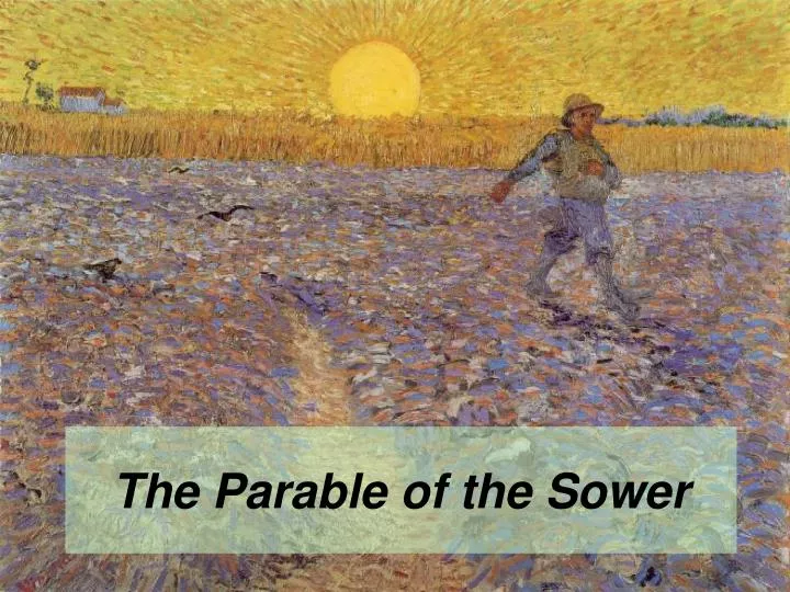 the parable of the sower n.