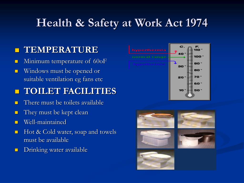 health and safety at work act 1974 powerpoint presentation