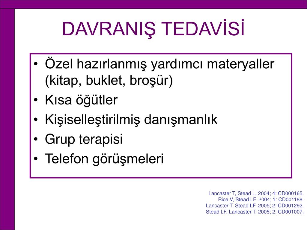PPT SİGARAYI BIRAKMA HASTANIN DEĞERLENDİRİLMESİ TEDAVİ SEÇİMİ