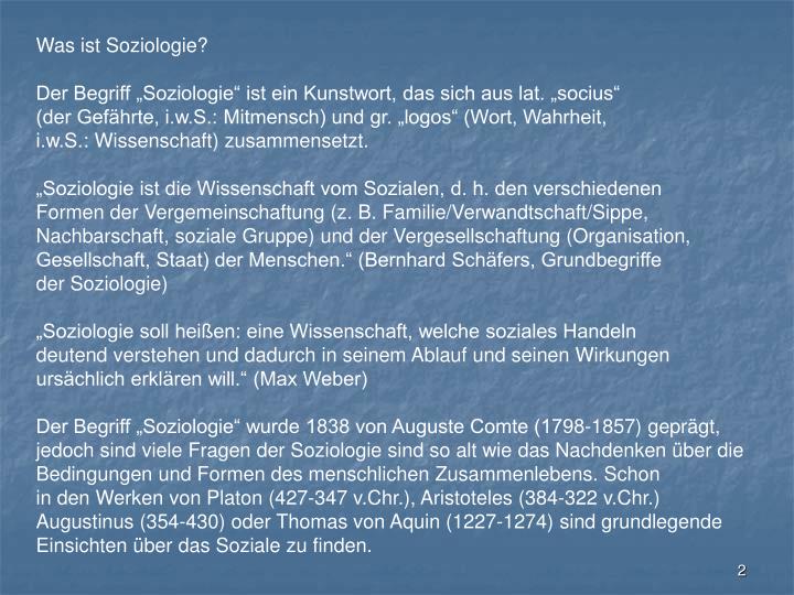 PPT - Allgemeine Soziologie PowerPoint Presentation - ID:1405409