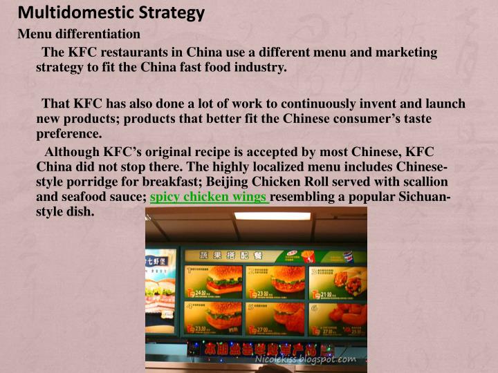 multidomestic strategy Multi domestic strategy focuses on maximizing company's effectiveness and efficiency in exploiting economies of scale, experience and skill in marketing, production and logistics. multidomestic strategy Multi domestic strategy focuses on maximizing company's effectiveness and efficiency in exploiting economies of scale, experience and skill in marketing, production and logistics.