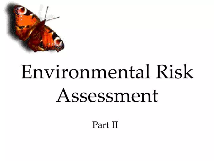 environmental risk assessment n.