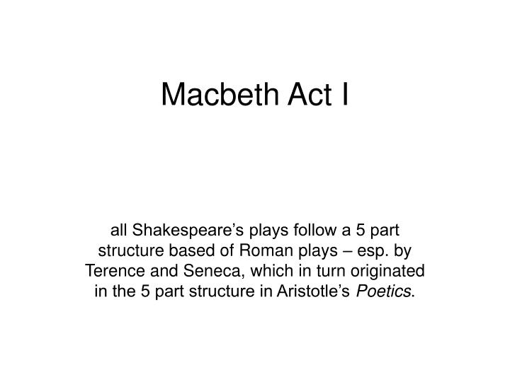 3 elements of tragedy in macbeth macbeth as a tragedy pdf