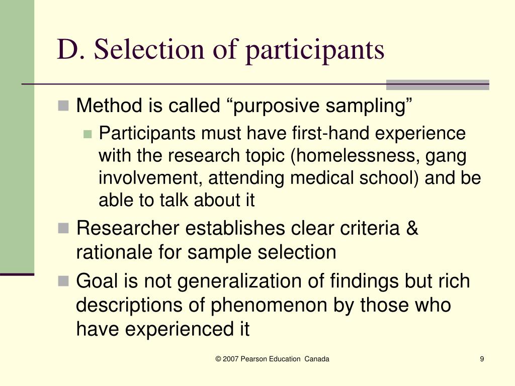 qualitative research participants number