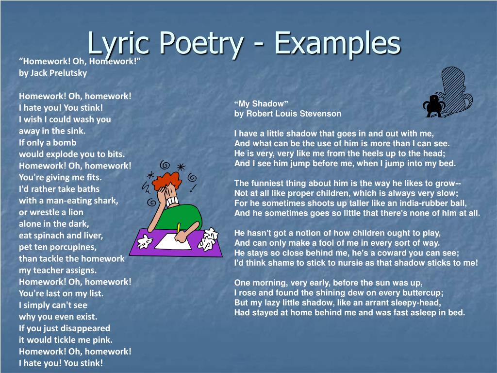 PPT - Types of Poetry PowerPoint Presentation, free download - ID