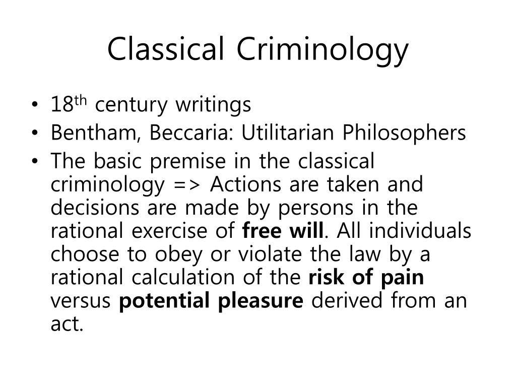 Classical Deterrence Theory An Examination