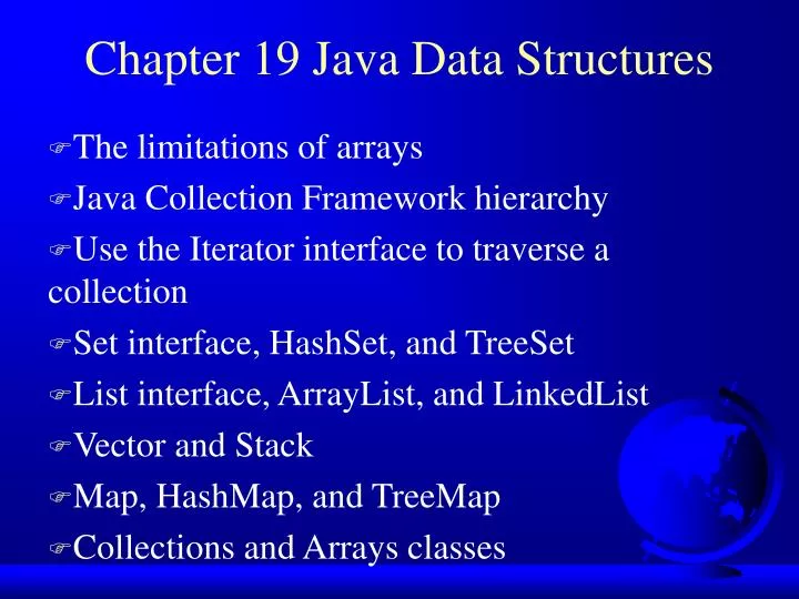 PPT - Chapter 19 Java Data Structures PowerPoint Presentation, free ...