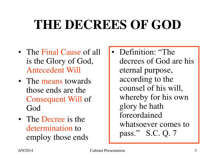 decree meaning