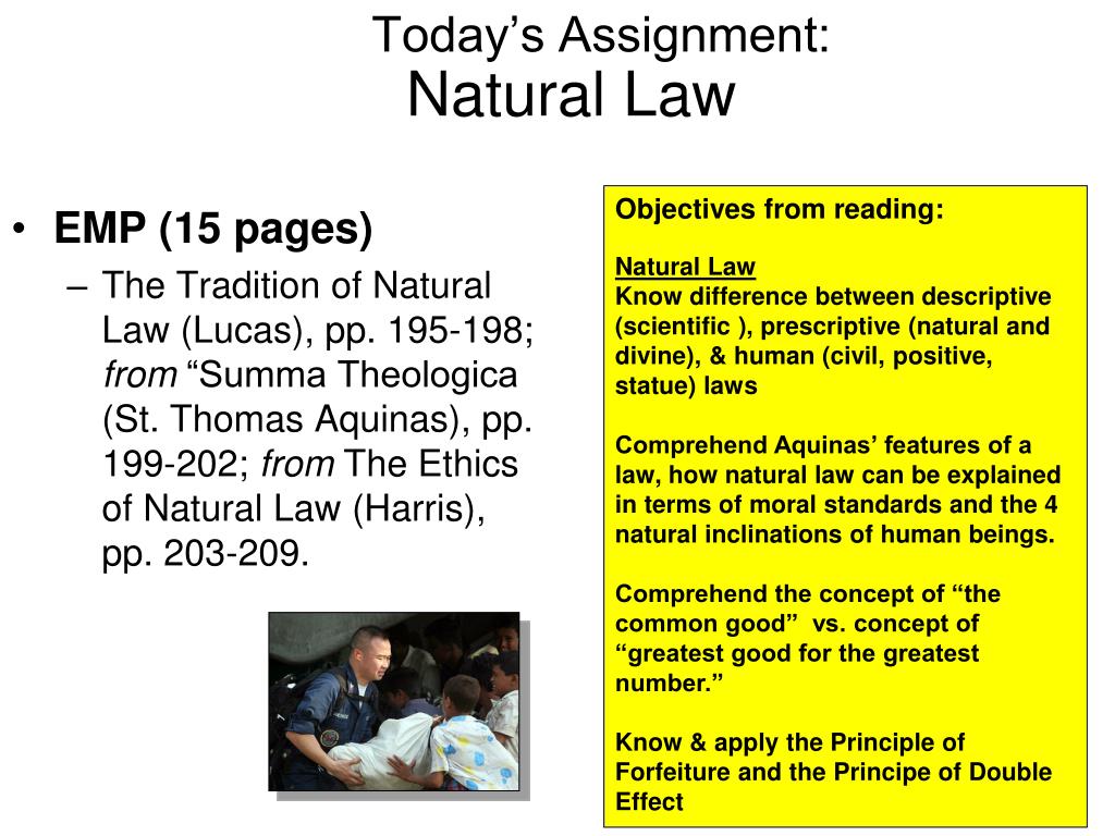 write an assignment on the nature and definition of law