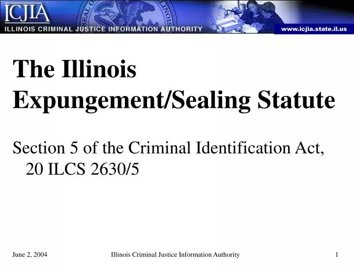 the illinois expungement sealing statute n.