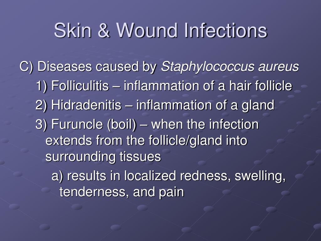 PPT - Skin & Wound Infections PowerPoint Presentation, free download ...