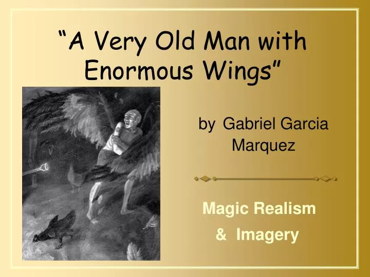 a very old man with enormous wings conflict