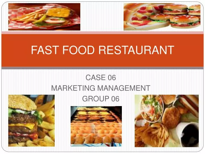 presentation of fast food restaurants