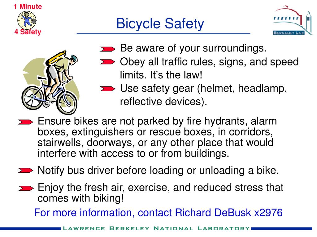 PPT - Bicycle Safety L