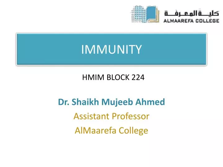 immunity n.