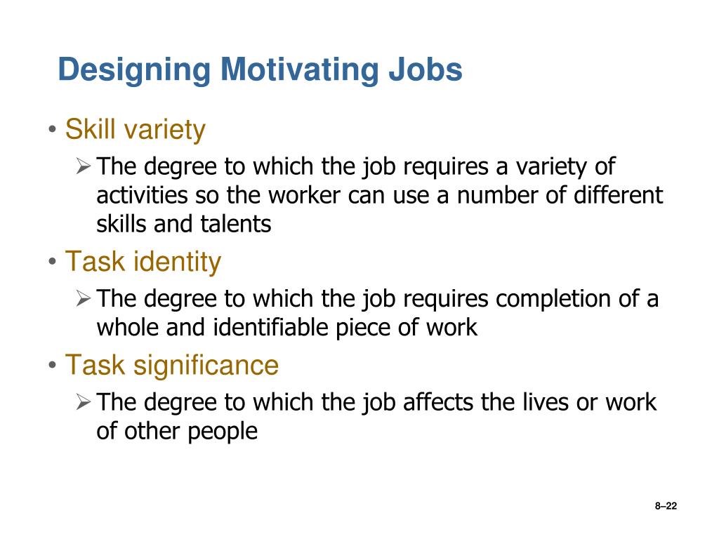 PPT - Supervision in Organizations Chapter 8 Motivating Your Employees ...