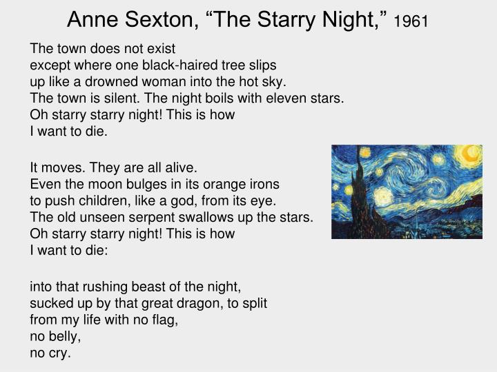 starry night description essay