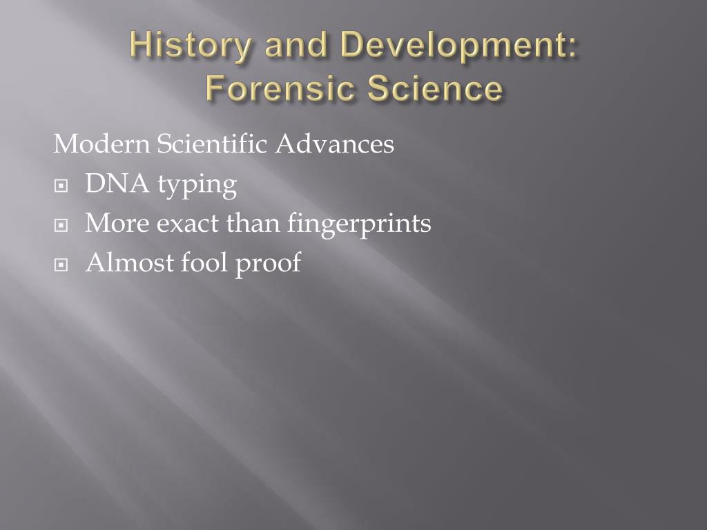 Ppt Forensic Science Powerpoint Presentation Free Download Id1416065