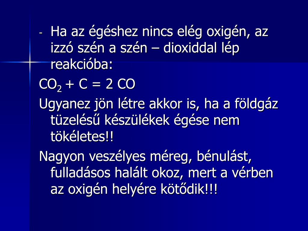 Szén-dioxid-felhasználás ppt