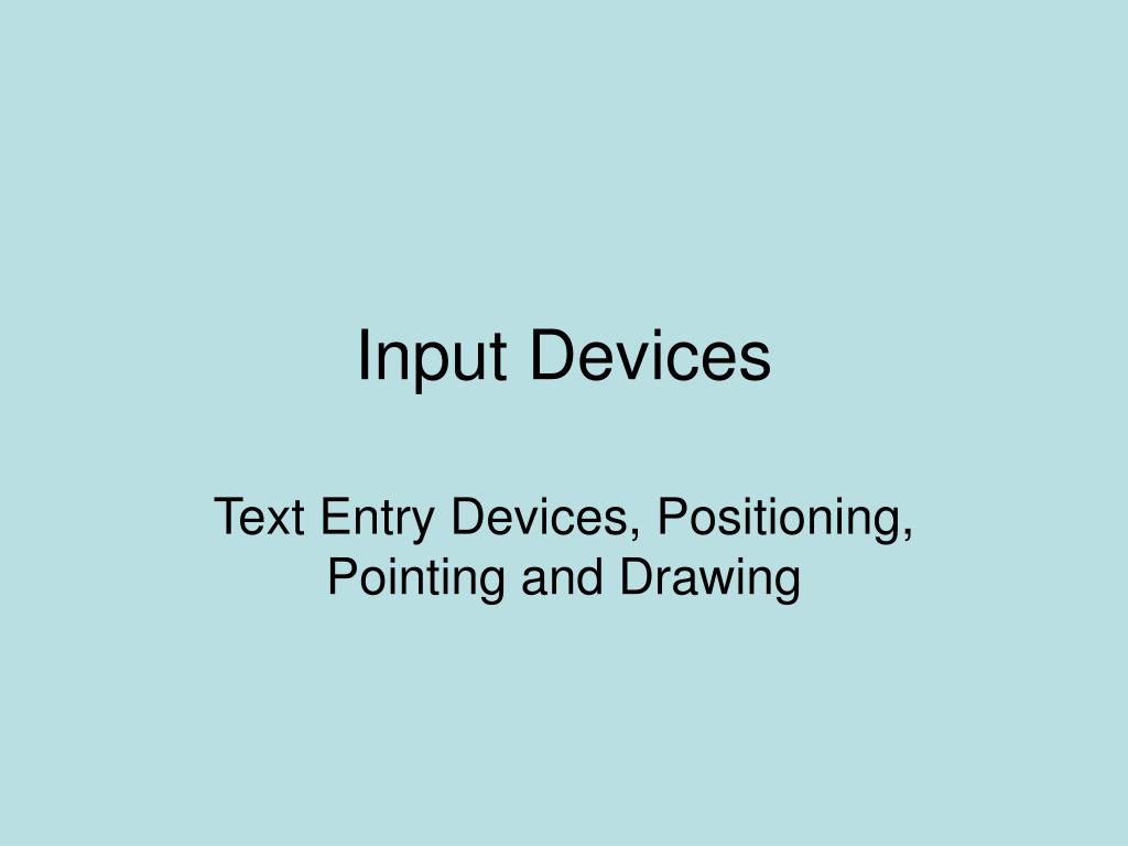 Input Devices - javatpoint-saigonsouth.com.vn