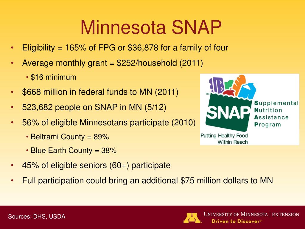 PPT Minnesota SNAP PowerPoint Presentation, free download ID1419662