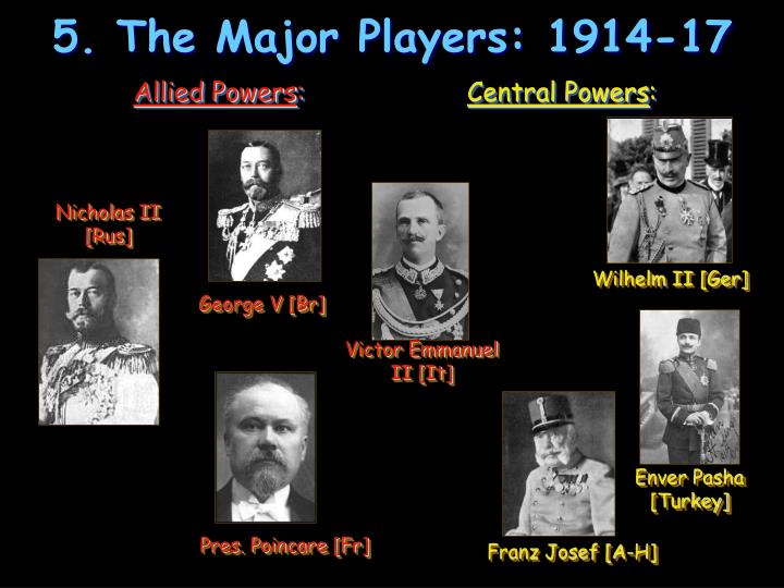 PPT - 5 Background Causes of WW1 PowerPoint Presentation - ID:1419864