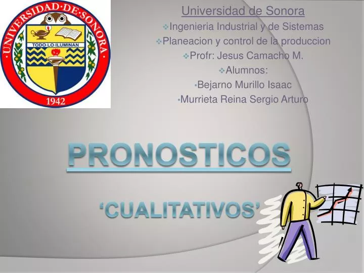 PPT - Pronosticos 'cualitativos' PowerPoint Presentation ...