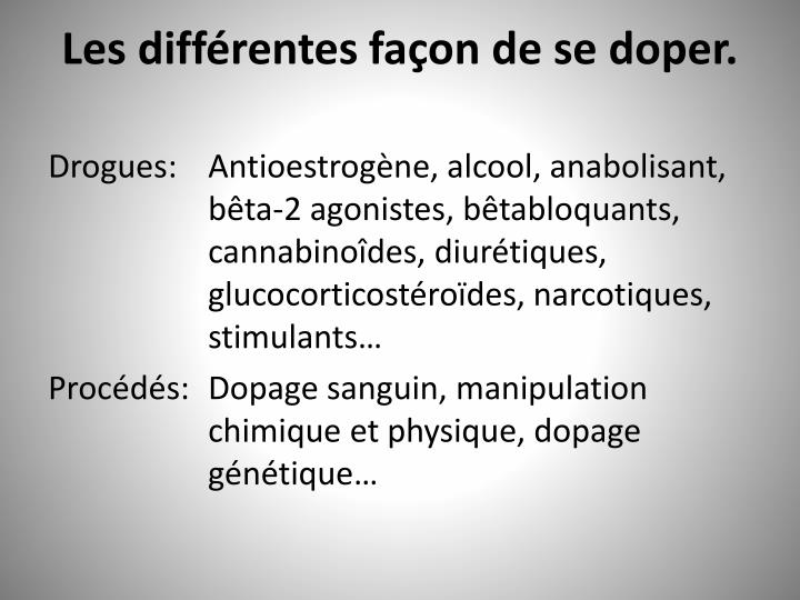 PPT LE DOPAGE PowerPoint Presentation ID 1420197 ppt-le-dopage-powerpoint-presentation-id-1420197