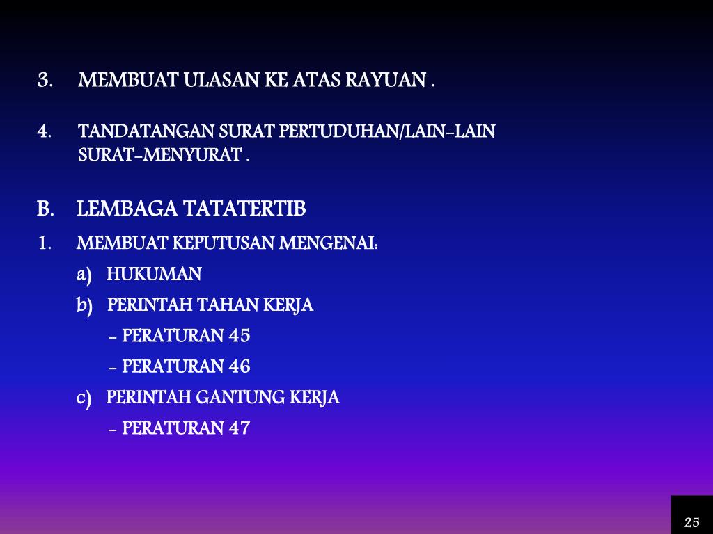 PPT - PERATURAN TATAKELAKUAN & TATATERTIB PEGAWAI AWAM 