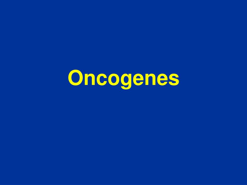 ONCOGENES AND CANCER PowerPoint Presentation, free download Biology Diagrams