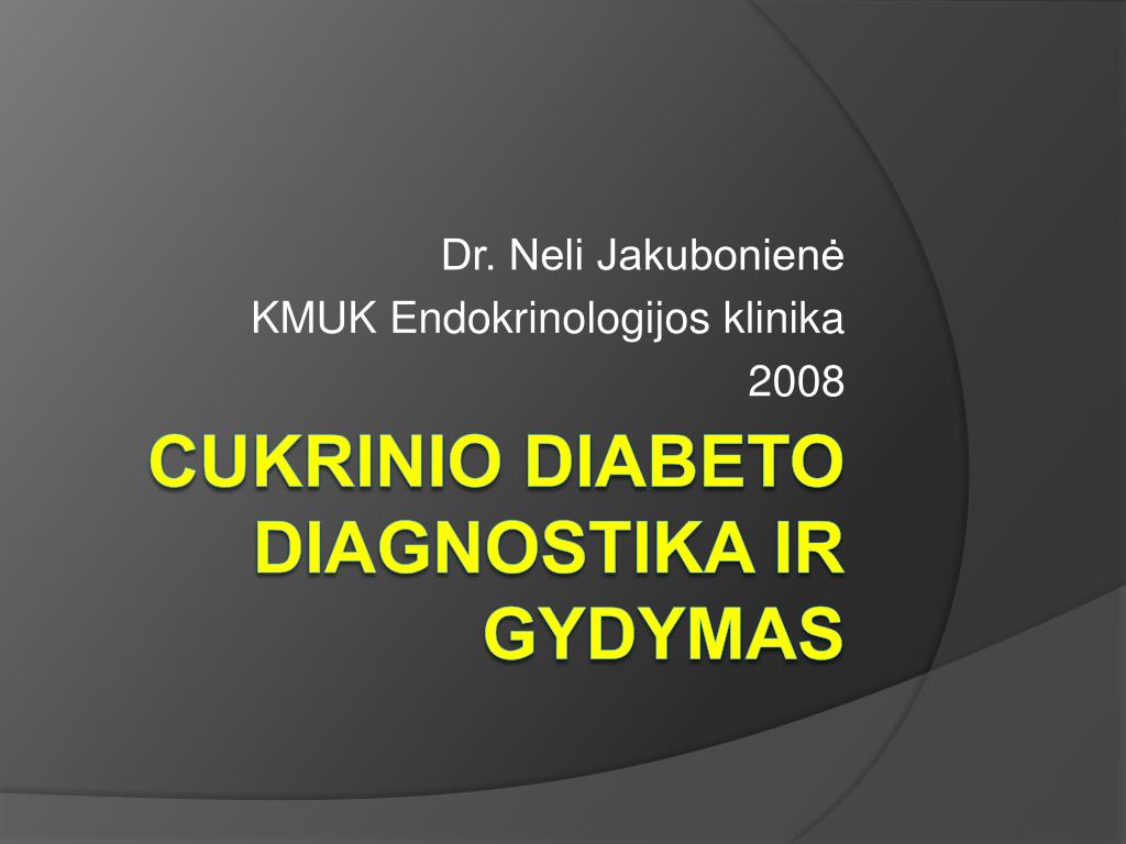 hipertenzijos cukrinio diabeto gydymas)