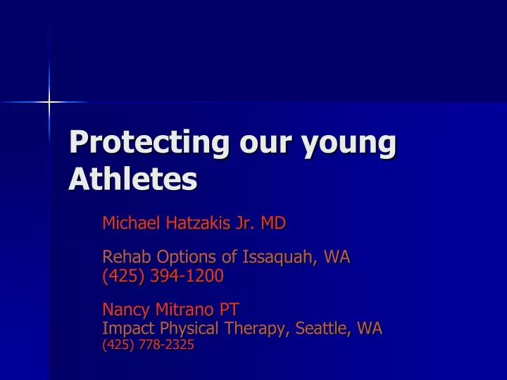 PPT Protecting our young Athletes PowerPoint Presentation, free