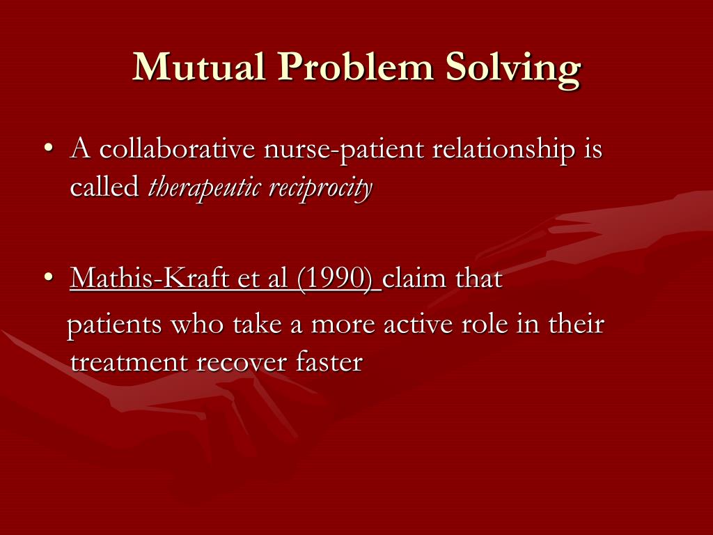 problem solving nursing definition