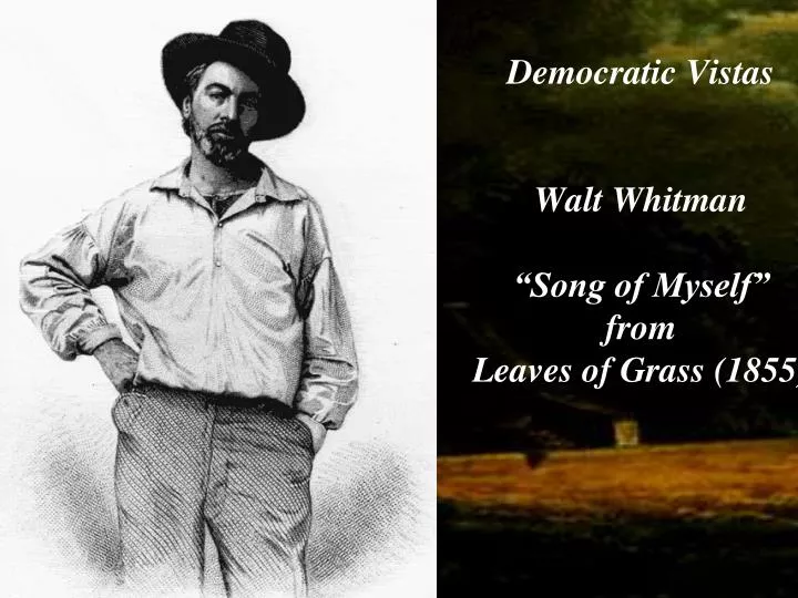 walt whitman song of myself 1855 walt whitman song of myself 1855