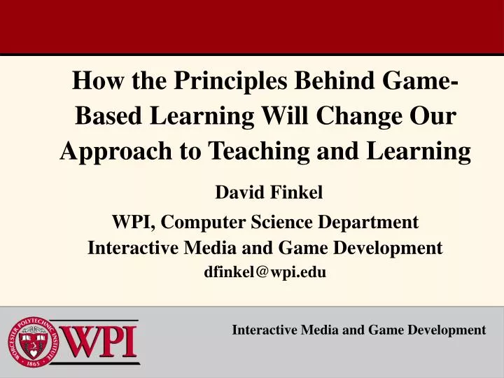 interactive media and game development n.