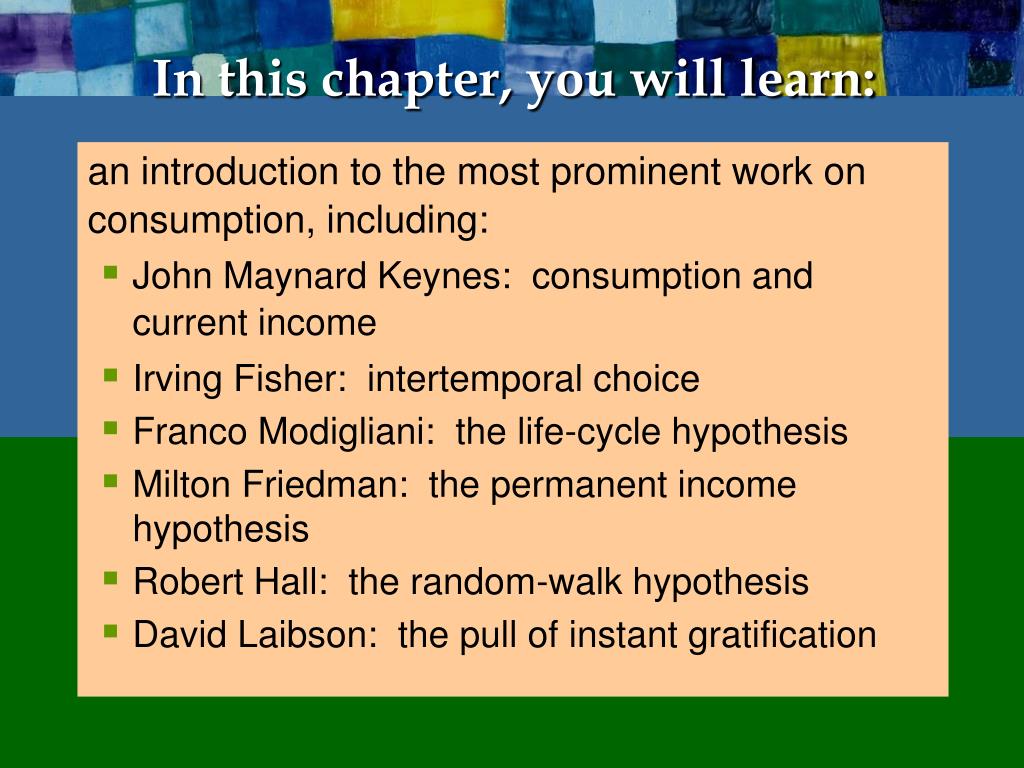 John Maynard Keynes Absolute Income Hypothesis