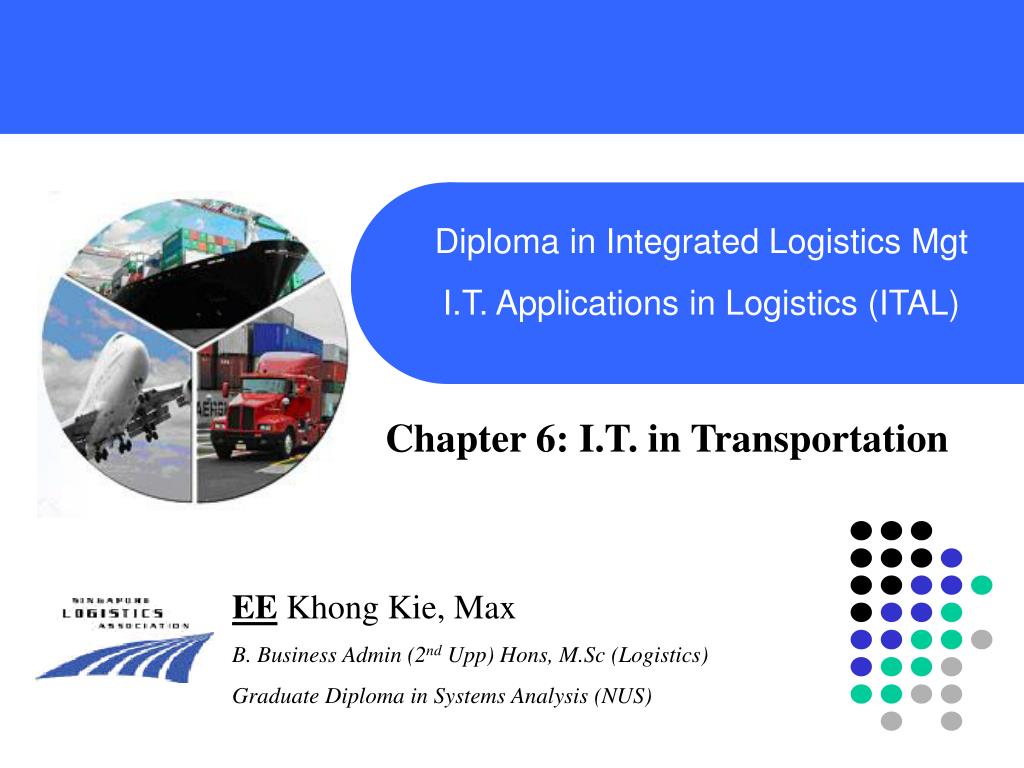 Integrated management in diploma logistics Diploma in