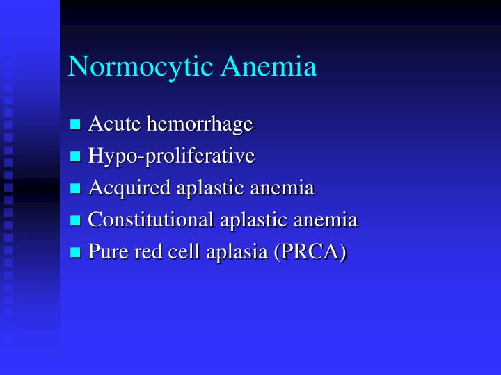 PPT - Week 2: Hemolytic Anemia PowerPoint Presentation - ID:142440