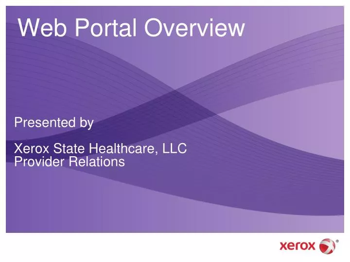 web portal overview n.